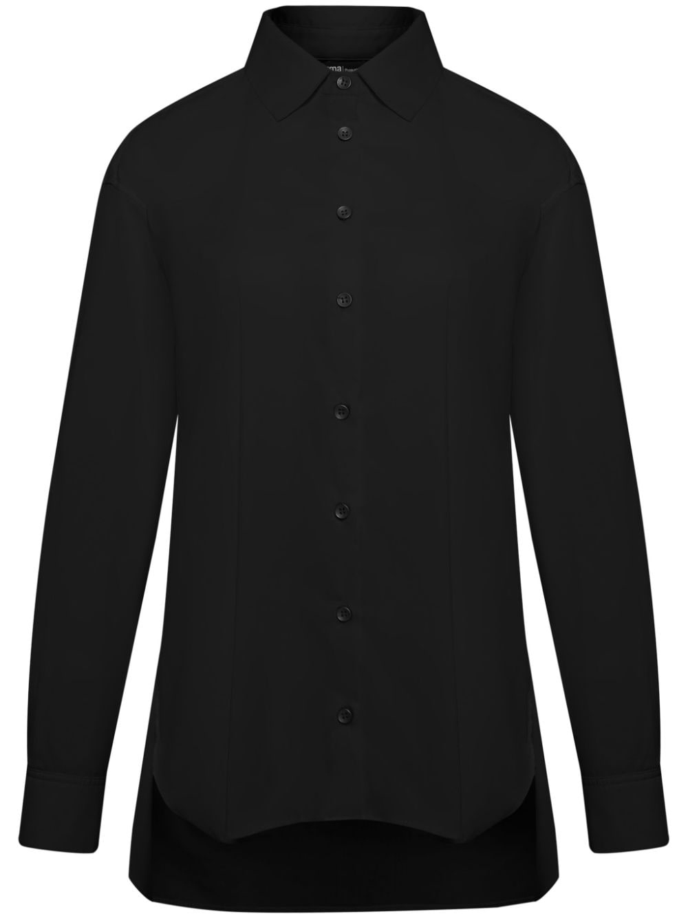 Uma | Raquel Davidowicz long-sleeve cotton shirt - Black von Uma | Raquel Davidowicz