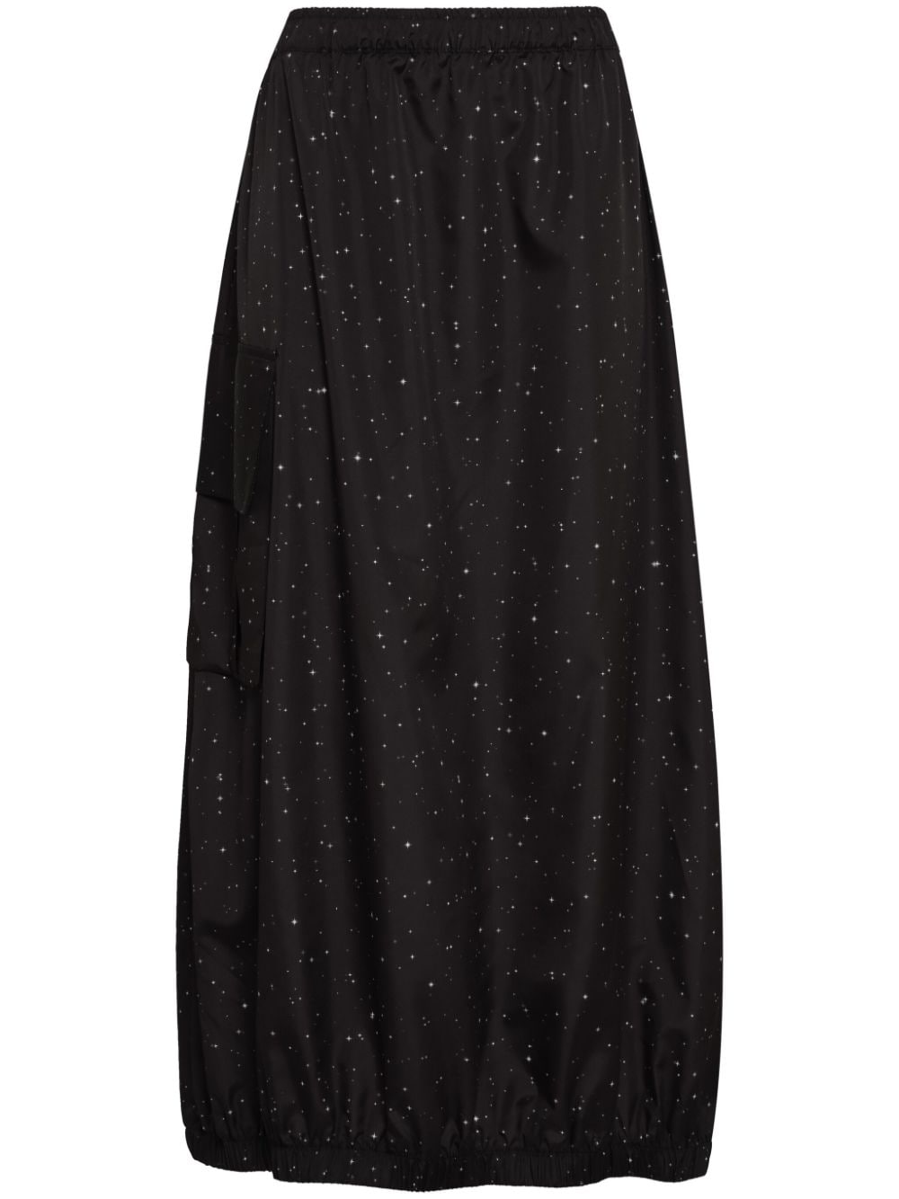 Uma | Raquel Davidowicz star-print long skirt - Black von Uma | Raquel Davidowicz