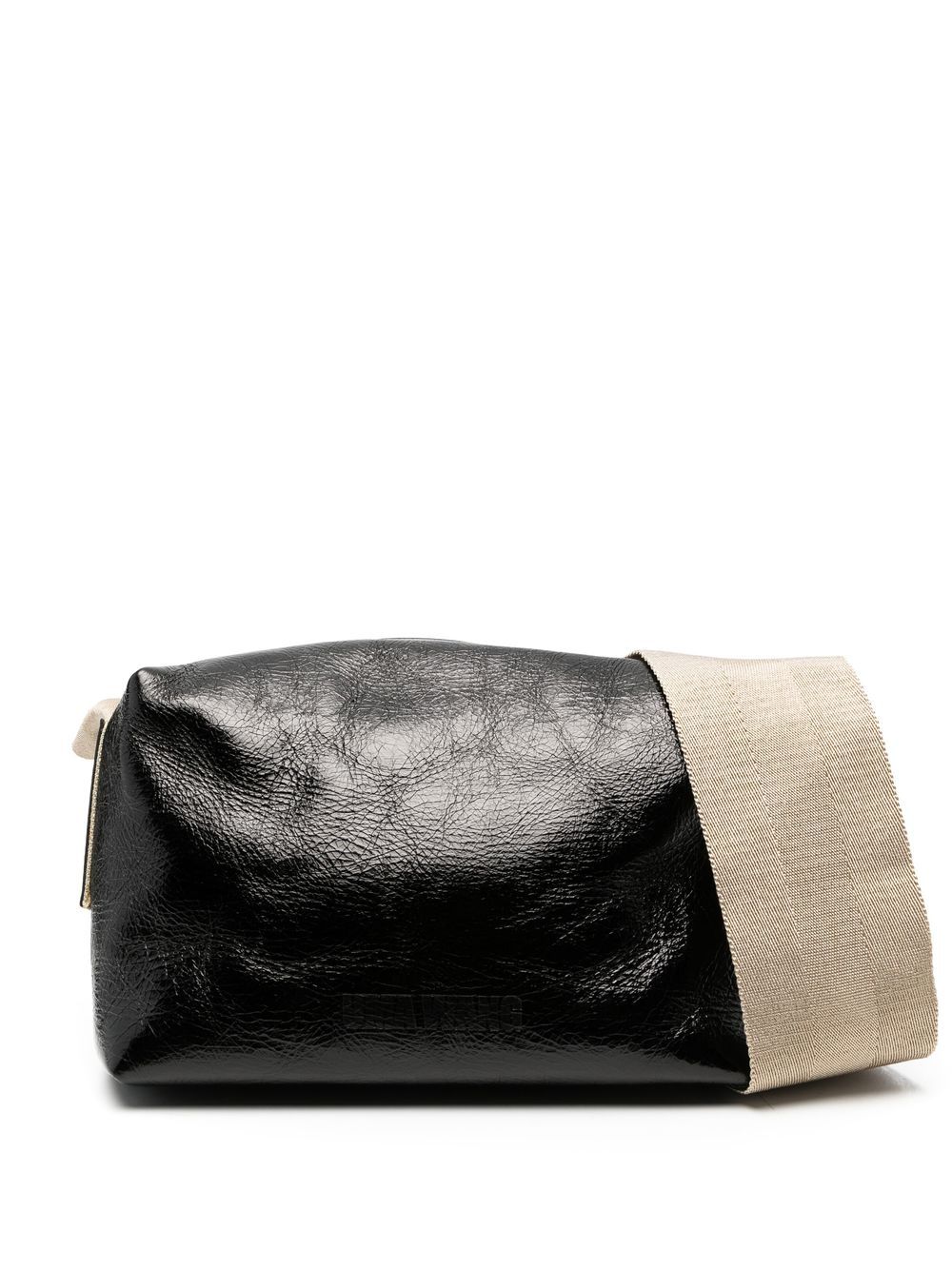 Uma Wang small leather shoulder bag - Black von Uma Wang
