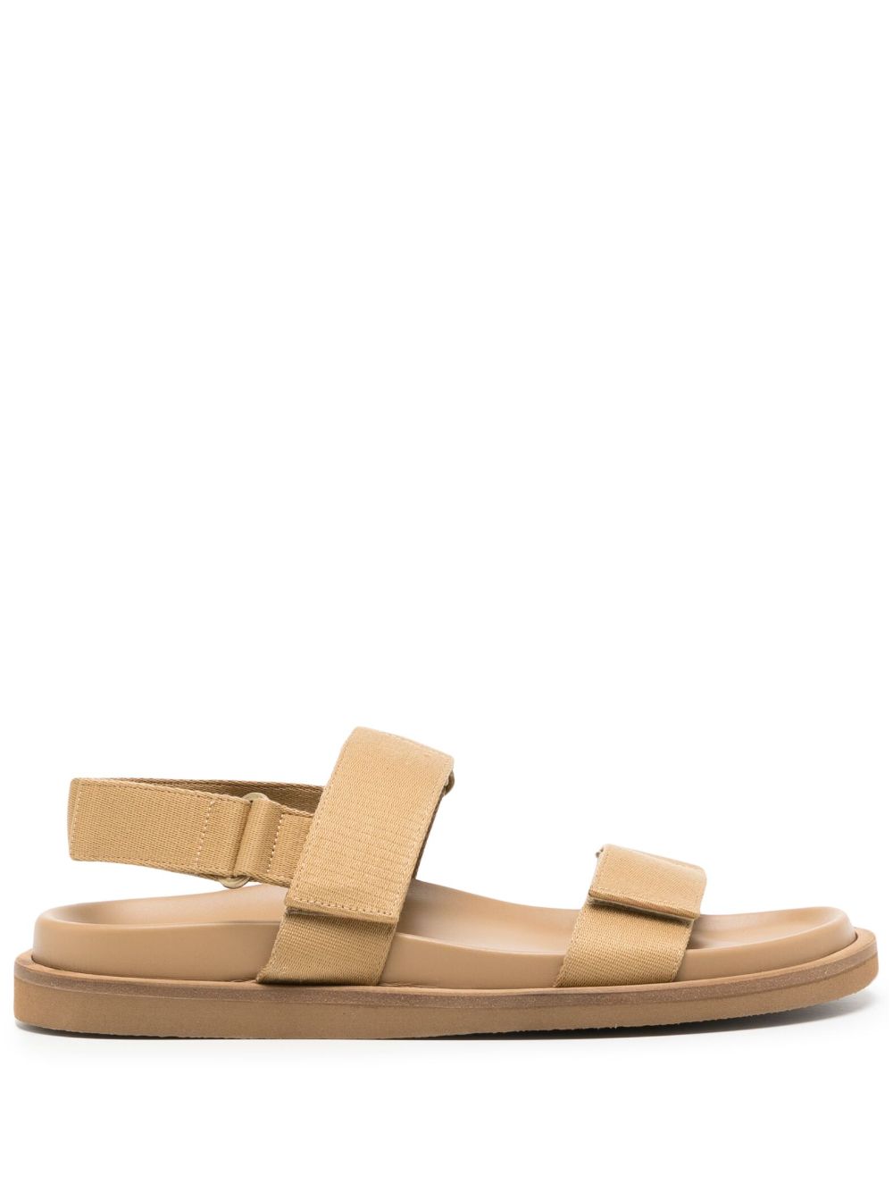 Uma Wang touch-strap open-toe sandals - Brown