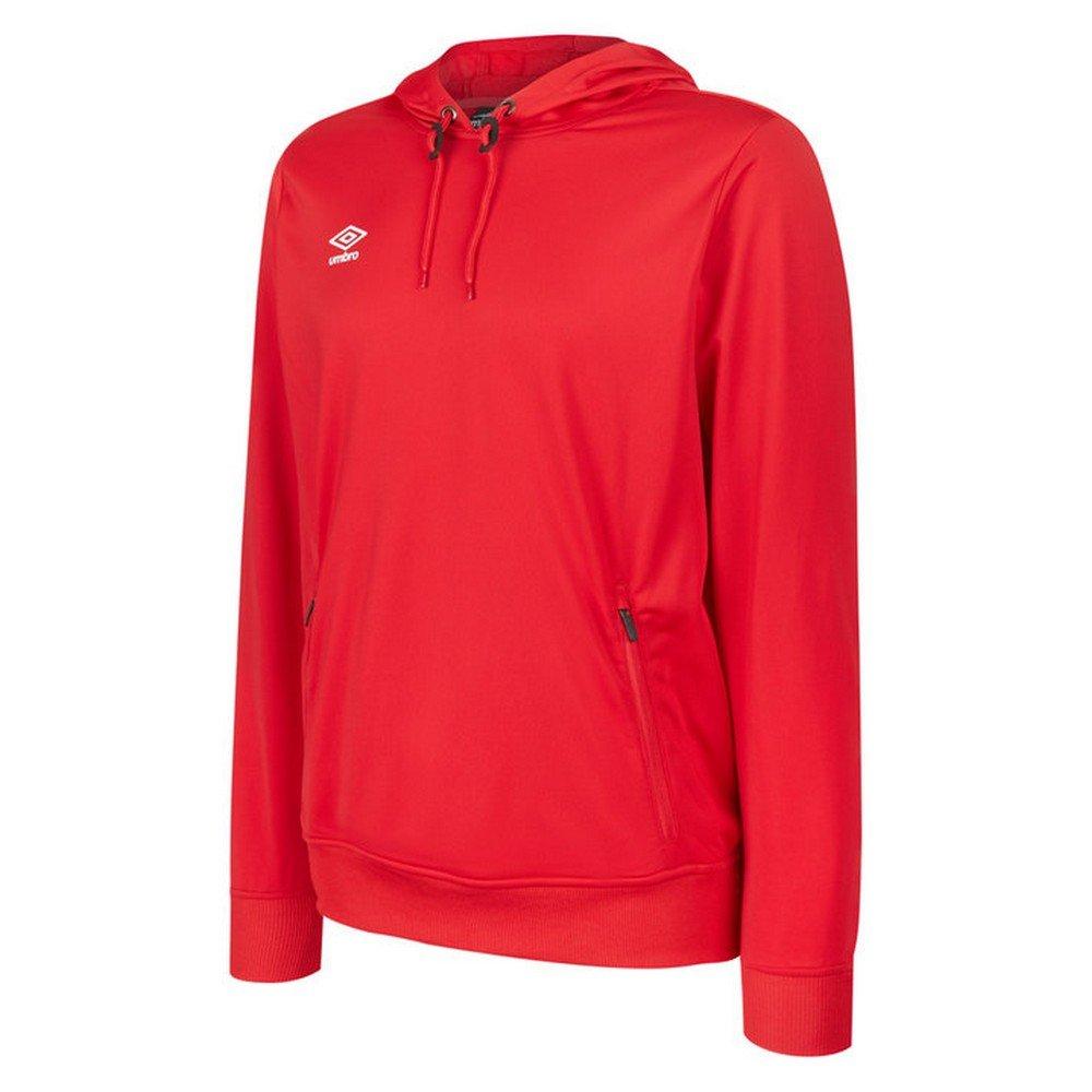 Club Essential Kapuzenpullover Herren Rot Bunt XL von Umbro