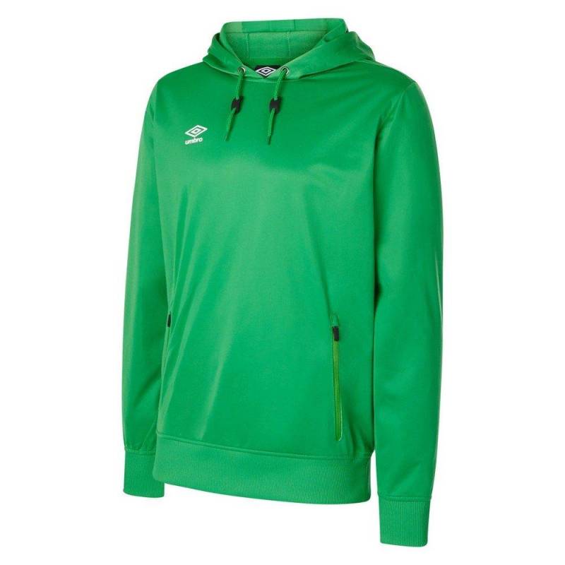 Club Essential Kapuzenpullover Herren Smaragdgrün S von Umbro