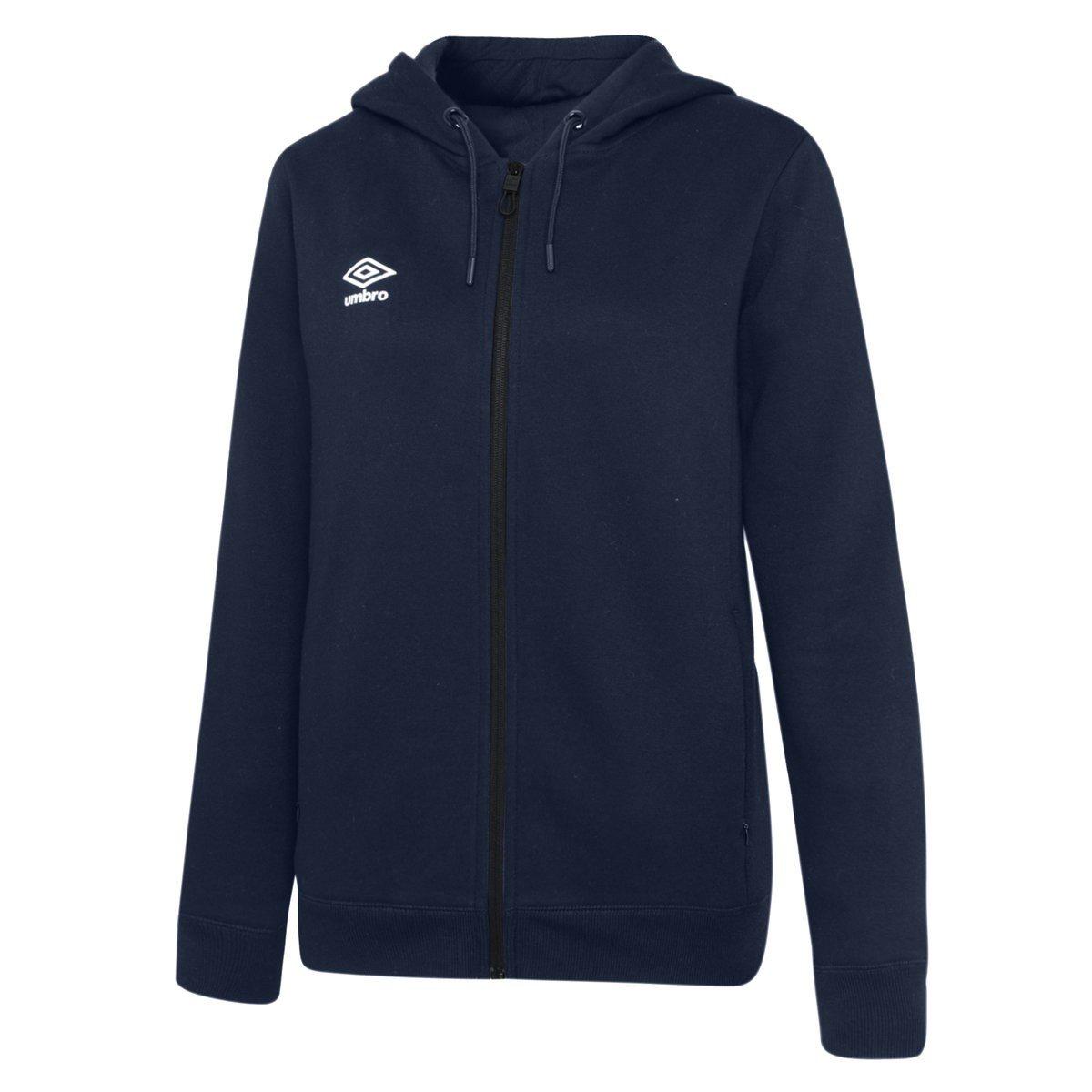 Club Leisure Hoodie Mit Durchgehendem Reißverschluss Damen Marine M von Umbro