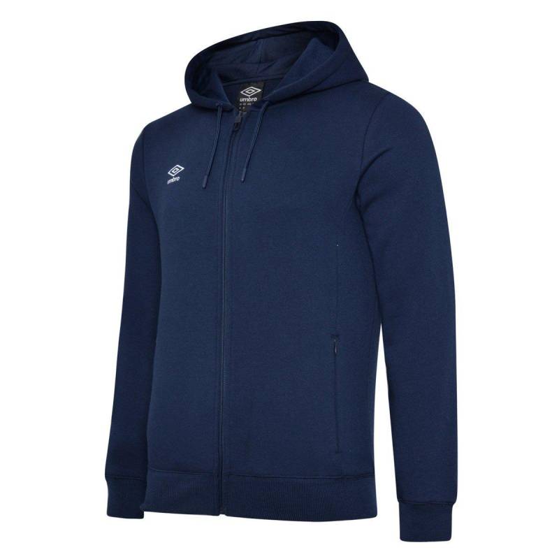 Club Leisure Hoodie Mit Durchgehendem Reißverschluss Herren Marine 4XL von Umbro