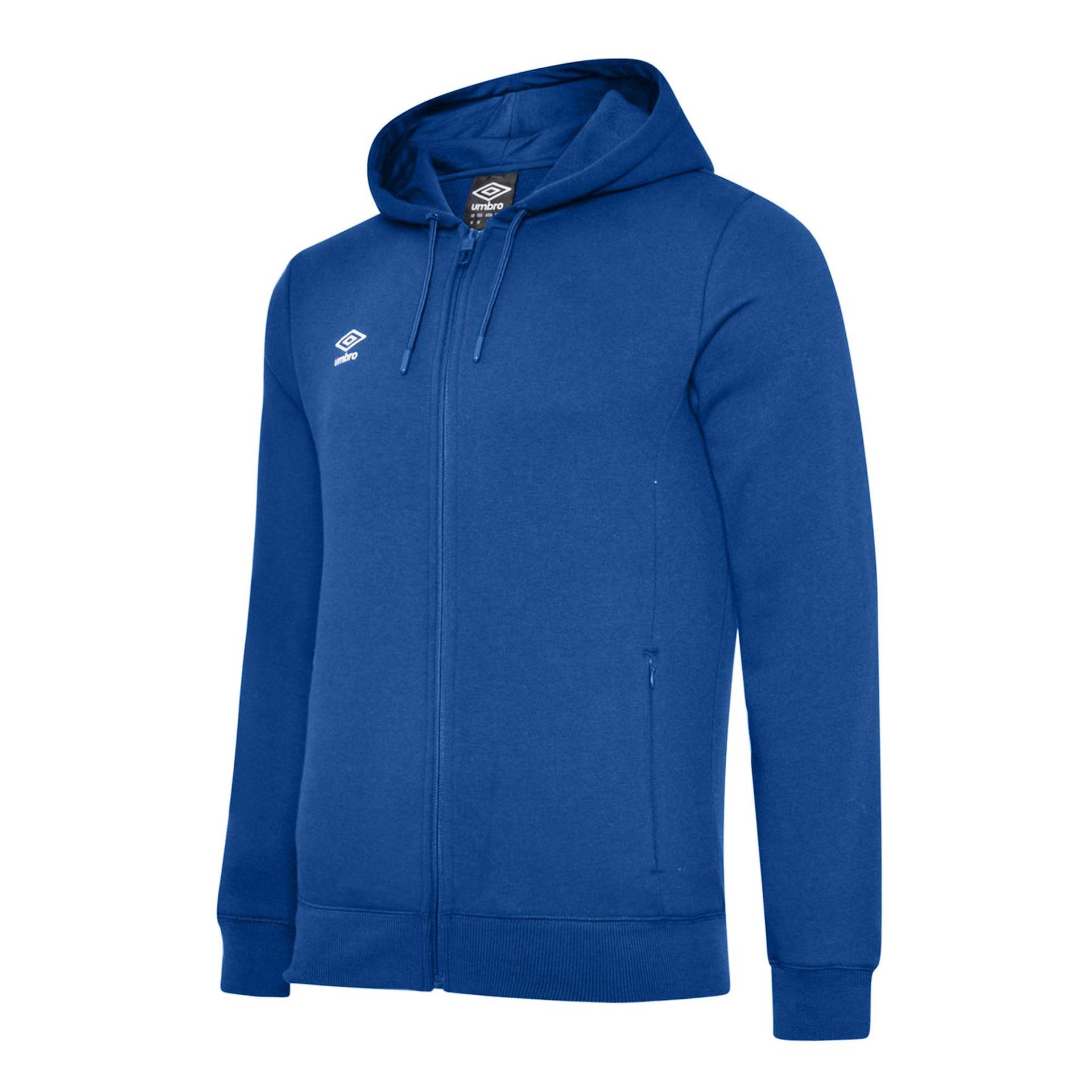 Club Leisure Hoodie Mit Durchgehendem Reißverschluss Mädchen Blau 146/152 von Umbro