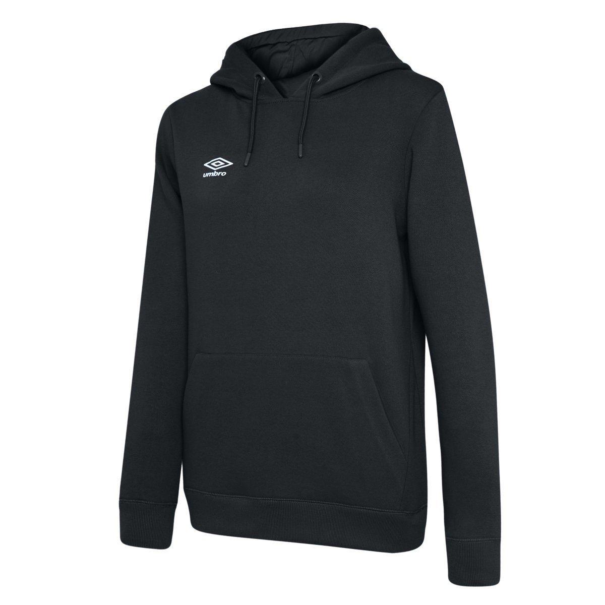 Club Leisure Kapuzenpullover Damen Schwarz S von Umbro