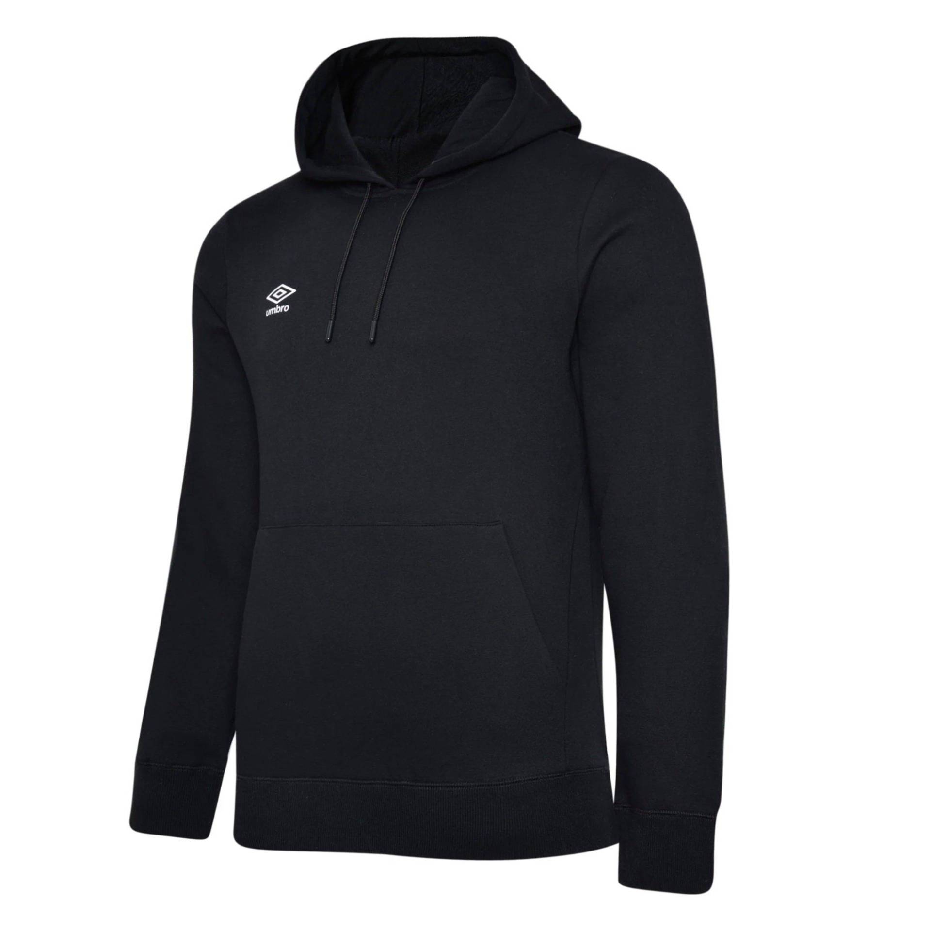 Club Leisure Kapuzenpullover Herren Schwarz S von Umbro