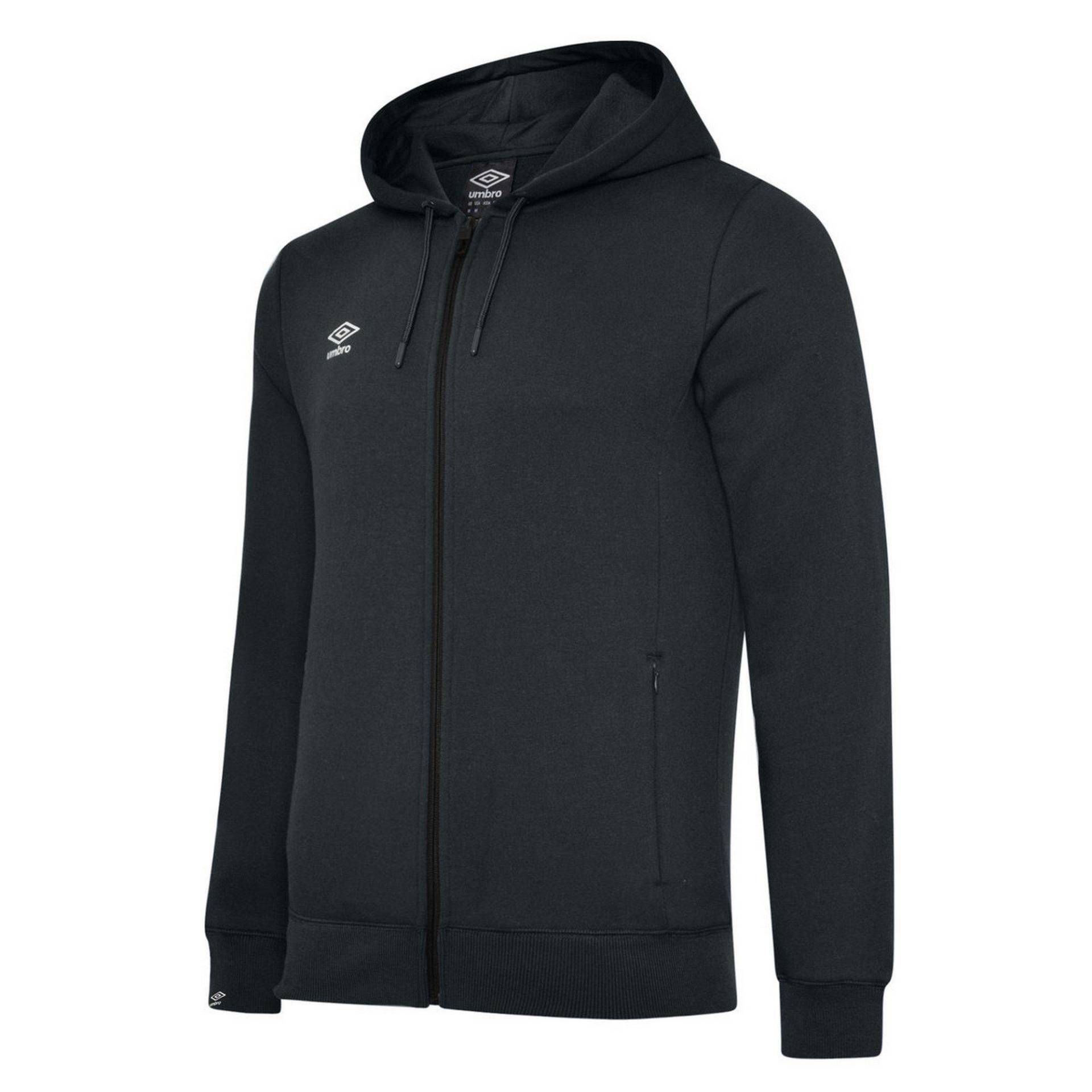 Club Leisure Kapuzenpullover Jungen Schwarz 140 von Umbro