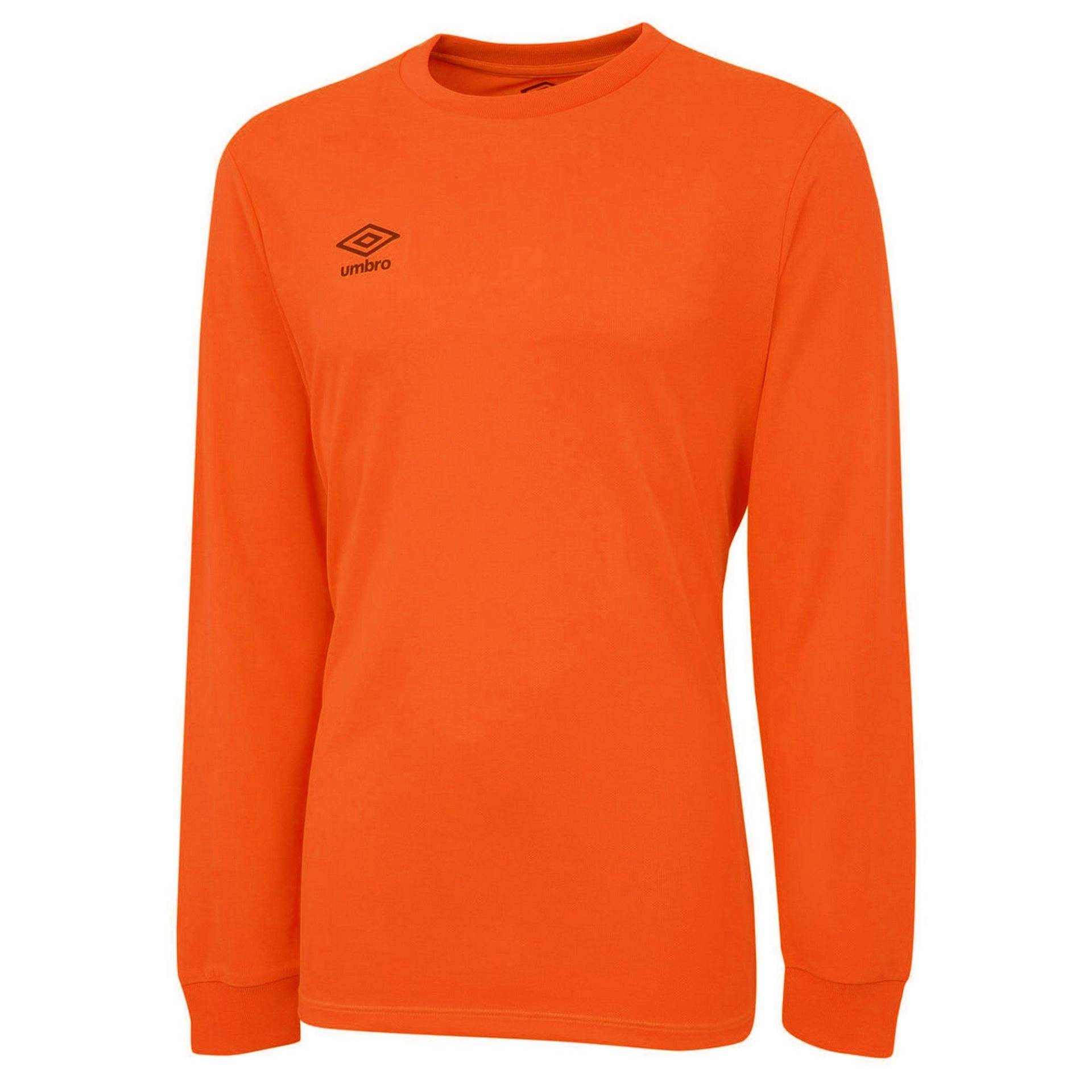 Club Trikot Langärmlig Jungen Orange 140 von Umbro