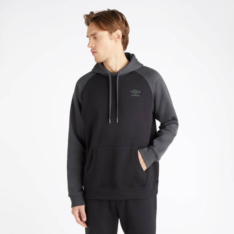 Core Kapuzenpullover Raglanärmel Herren Schwarz S von Umbro