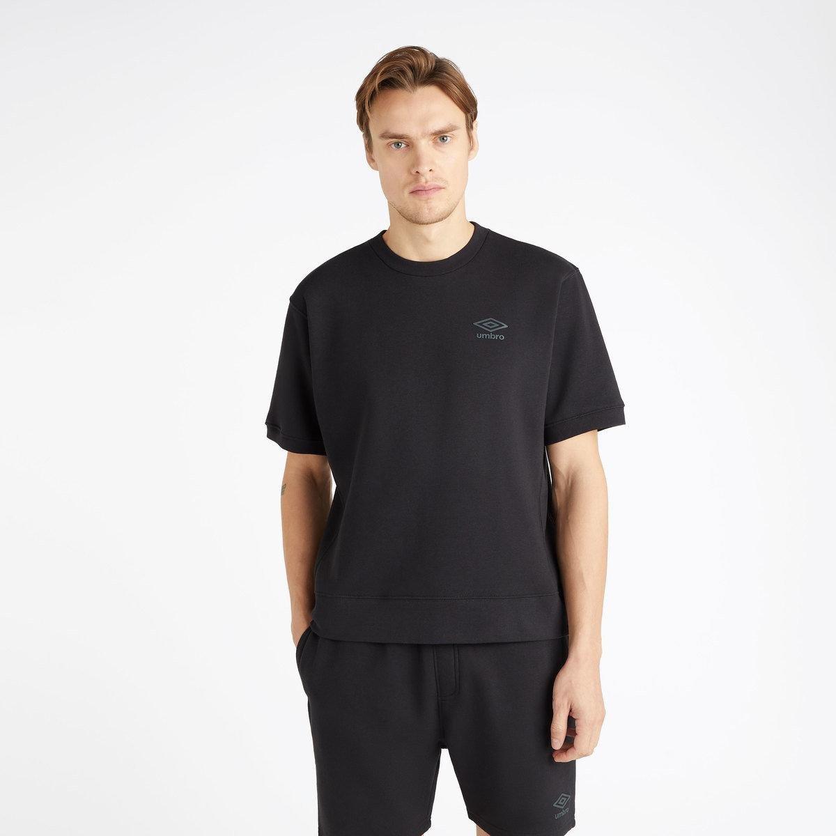 Core Sweatshirt Kurzärmlig Herren Schwarz L von Umbro