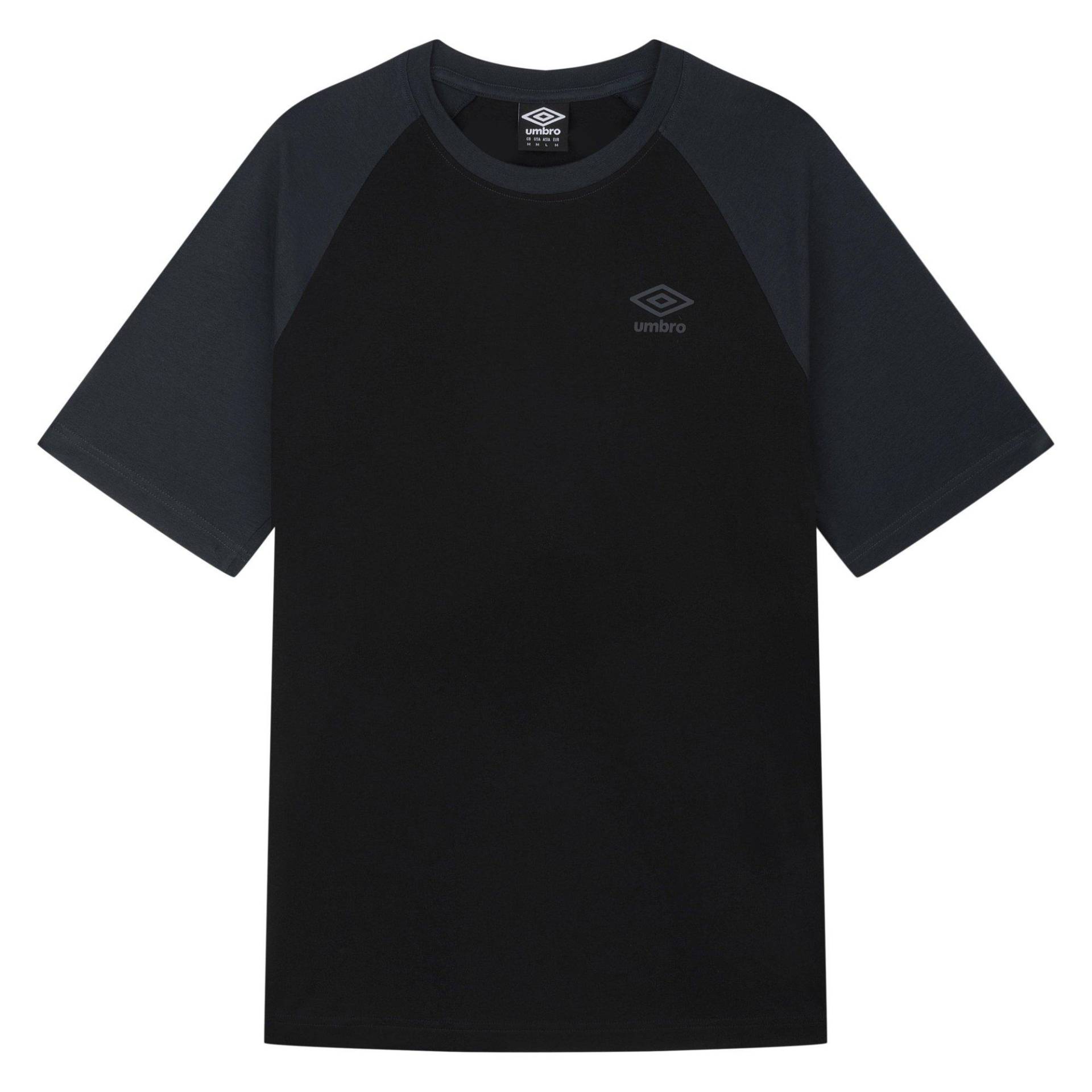 Core Tshirt Raglanärmel Herren Schwarz S von Umbro