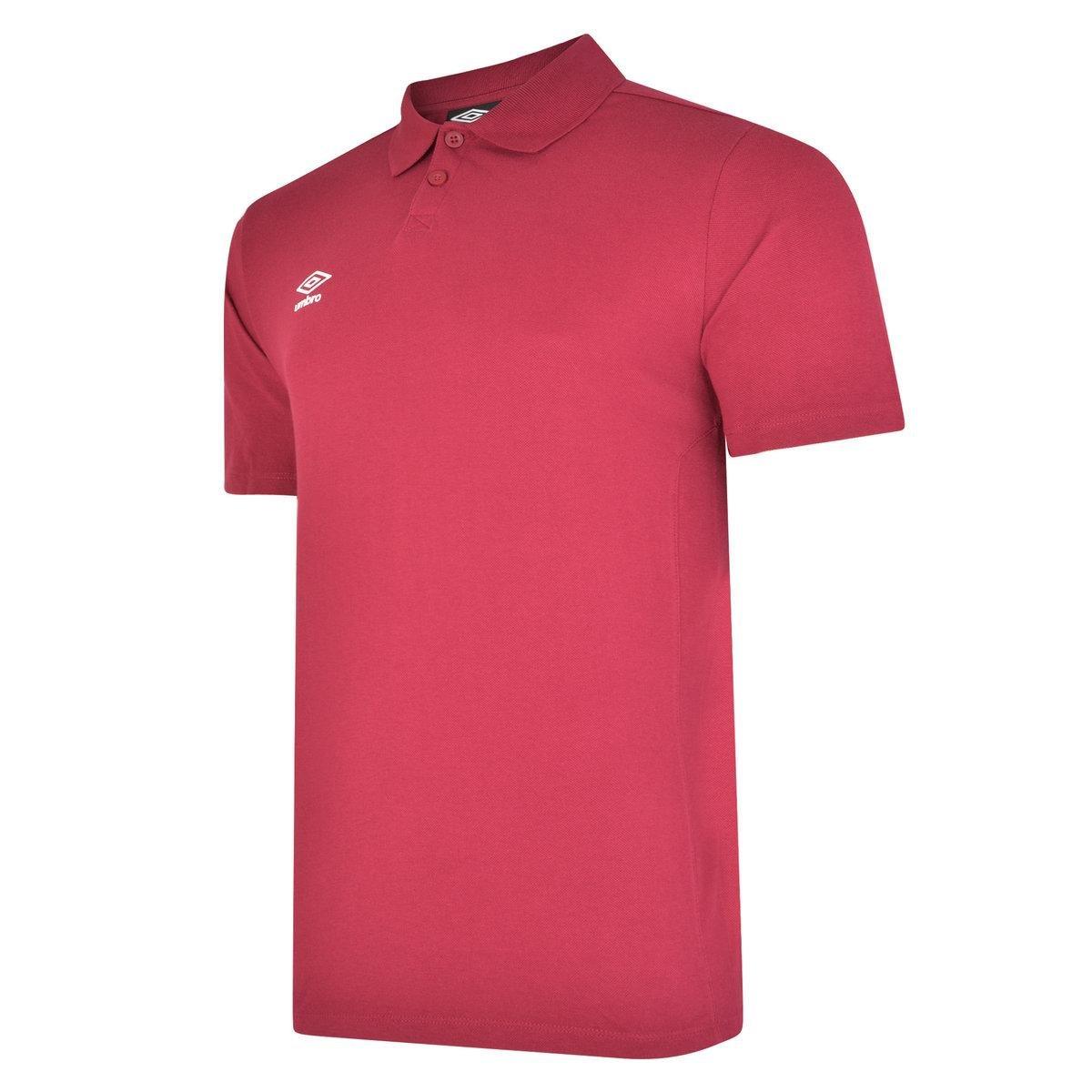 Essential Poloshirt Herren Dunkelrosa L von Umbro