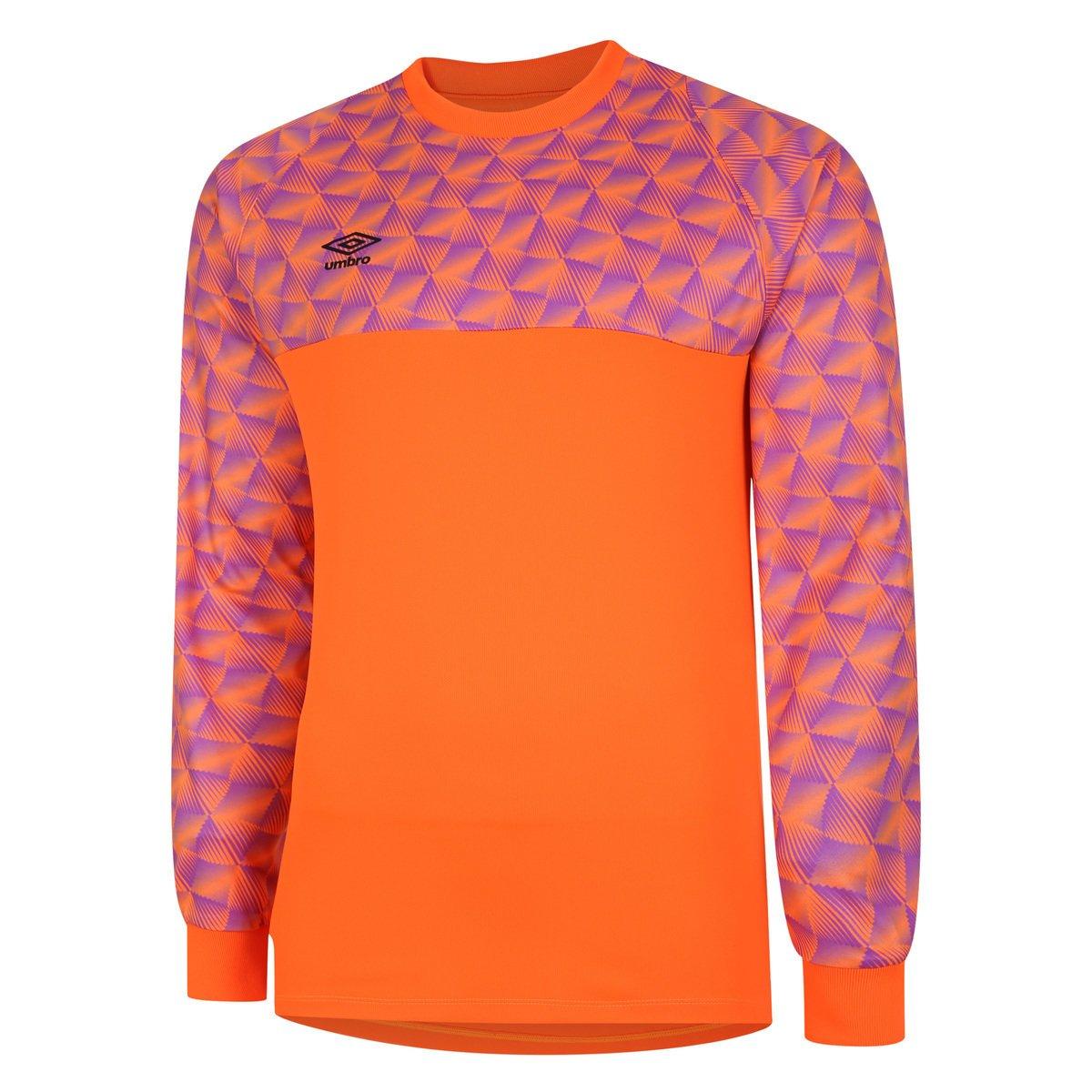 Flux Torwarttrikot Langärmlig Herren Orange Bunt M von Umbro