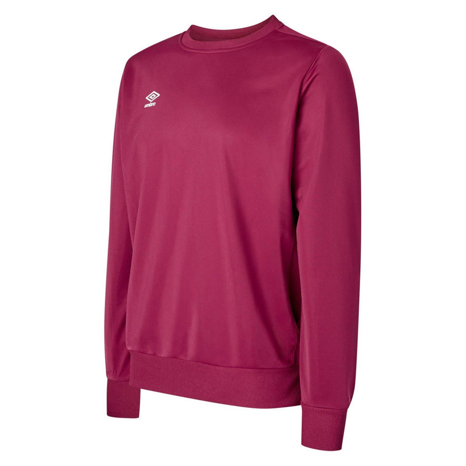 Sweatshirt Herren Dunkelrot L von Umbro