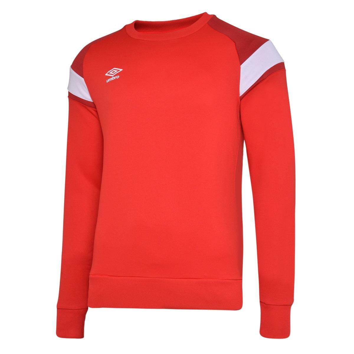 Sweatshirt Mädchen Rot Bunt 128 von Umbro