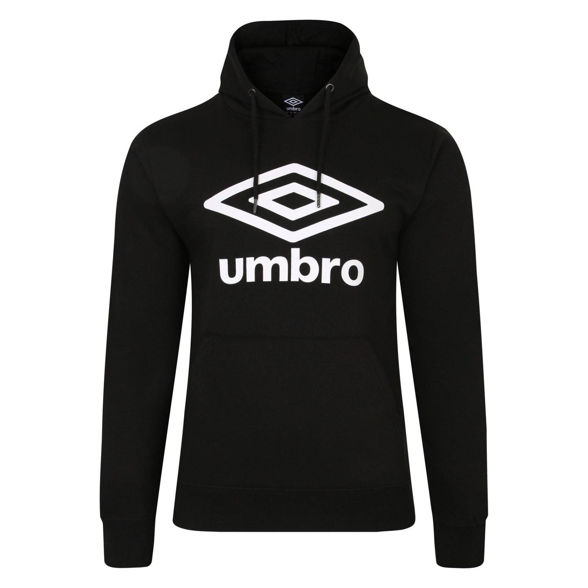 Team Kapuzenpullover Herren Schwarz M von Umbro