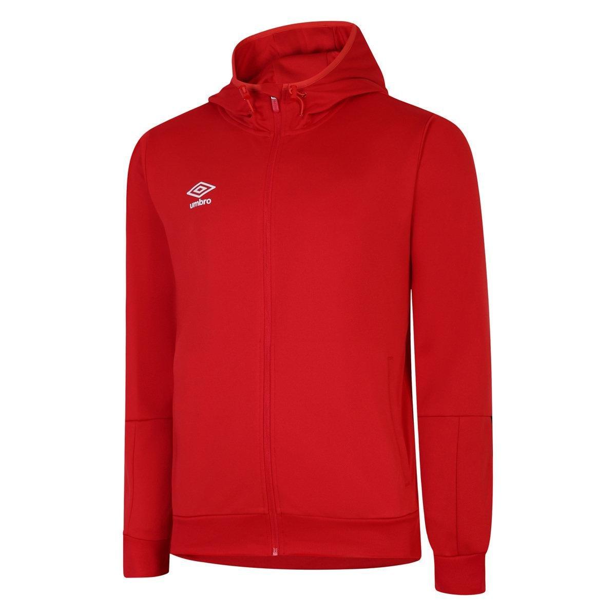 Total Training Hoodie Mit Durchgehendem Reißverschluss Herren Rot Bunt 3XL von Umbro