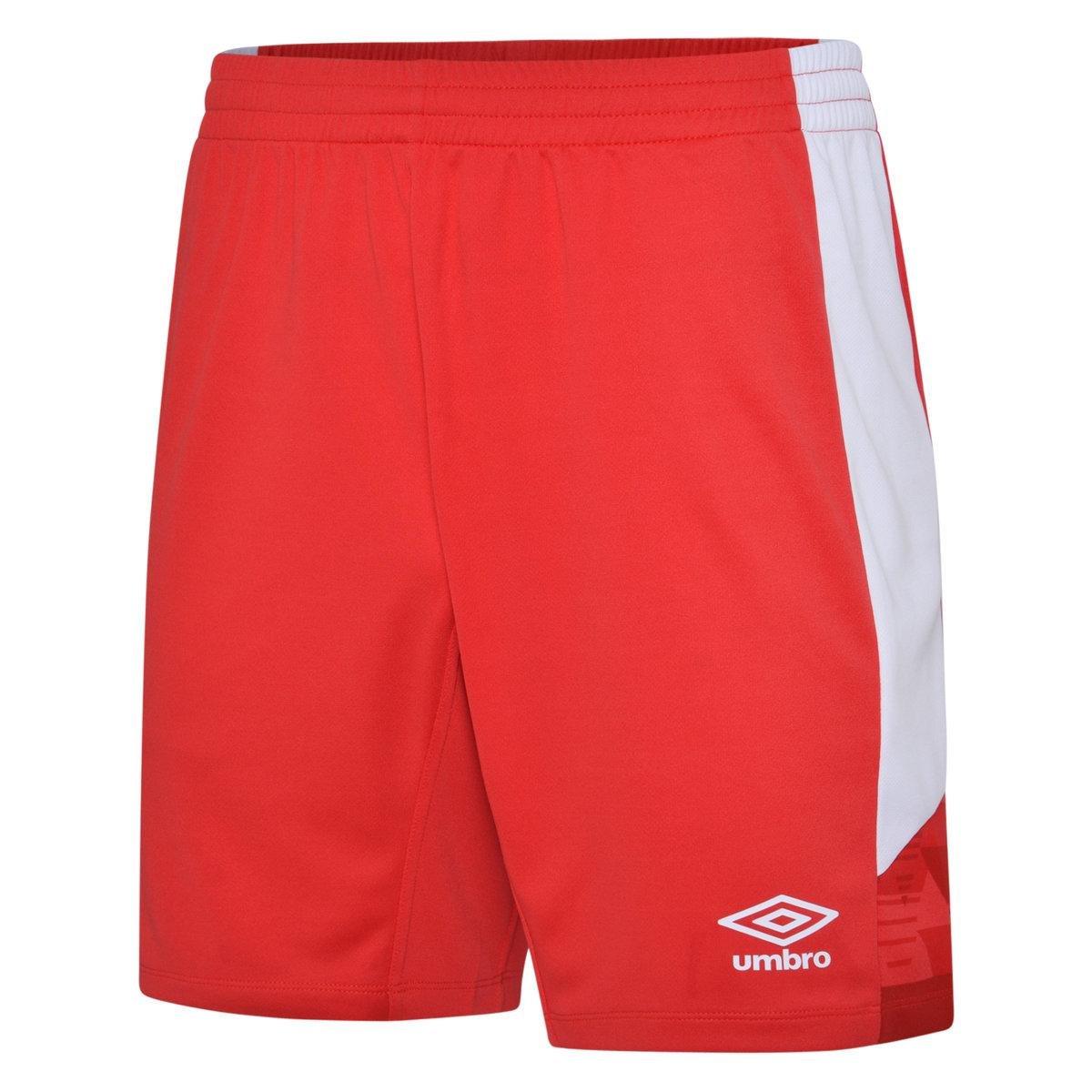 Vier Shorts Jungen Rot Bunt 128 von Umbro