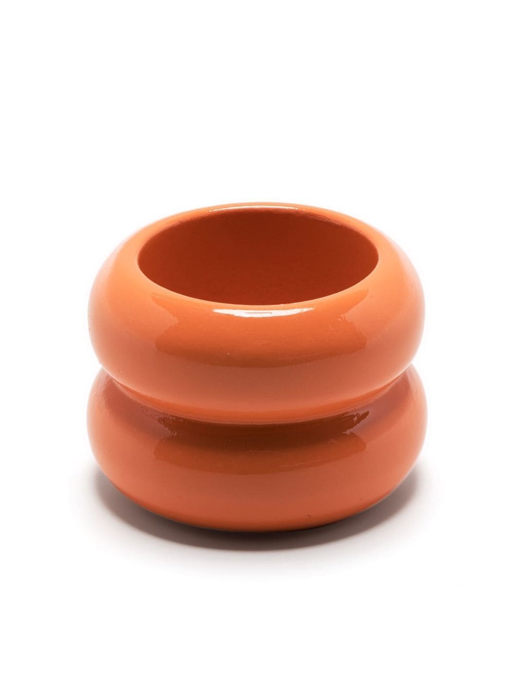 Uncommon Matters Breve double-band ring - Orange von Uncommon Matters