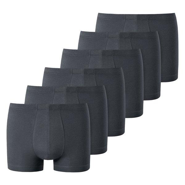 6er Pack Basic - Retro Shorts Pant Herren Grau S von Uncover by Schiesser