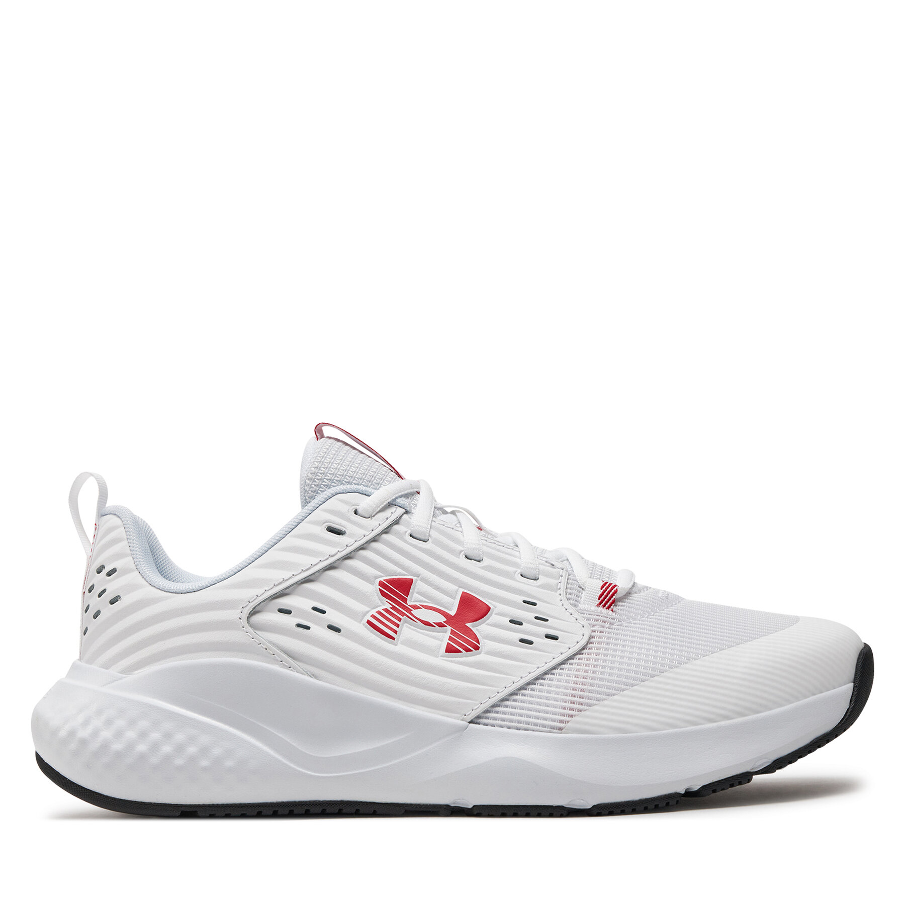 Schuhe Under Armour Ua Charged Commit Tr 4 3026017-103 White/Distant Gray/Red von Under Armour