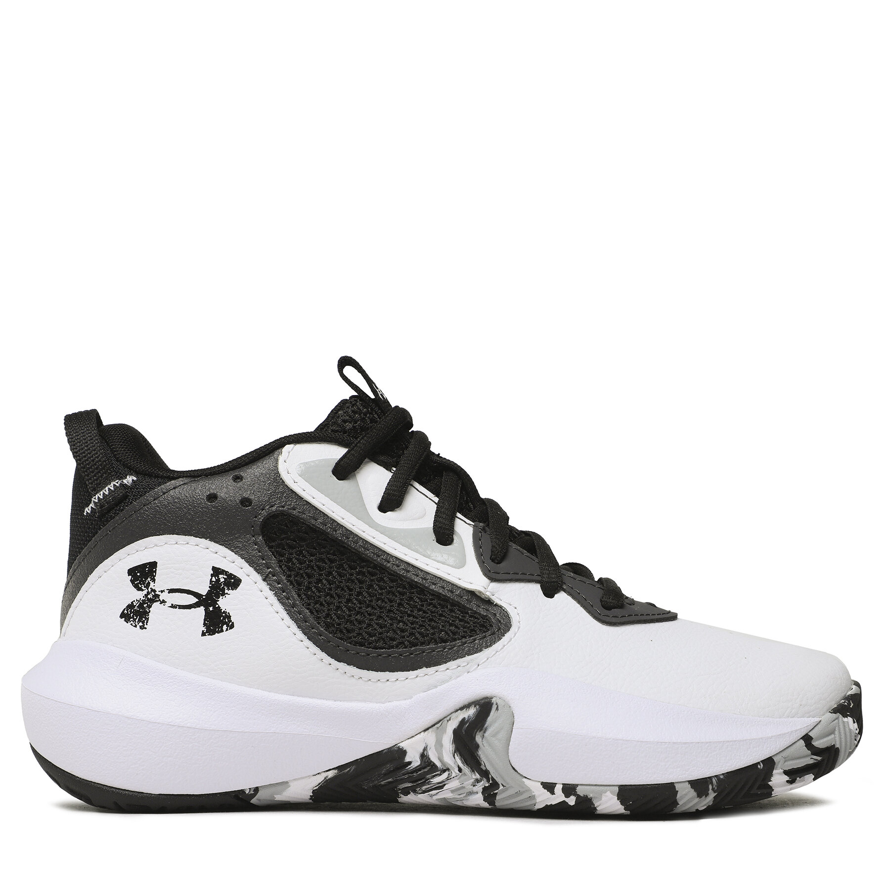 Schuhe Under Armour Ua Gs Lockdown 6 3025617-101 Wht/Blk von Under Armour