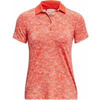 UNDER ARMOUR Damen Fitnesspolo UA Playoff  Printed rot | M von Under Armour