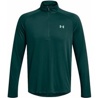 UNDER ARMOUR Herren Fitnessshirt UA Tech™ Shirt mit ½-Zip petrol | L von Under Armour