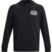 UNDER ARMOUR Herren Hoodie Project Rock Rival Fleece  schwarz | L von Under Armour