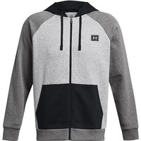 UNDER ARMOUR Herren Jacke UA Rival Fleece Colorblock  grau | XXL von Under Armour