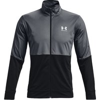 UNDER ARMOUR Herren Jacke UA Sportstyle Pique grau | M von Under Armour