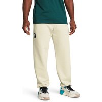 UNDER ARMOUR Herren Jogginghose Project Rock Heavyweight Terry  beige | XXL von Under Armour