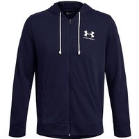 UNDER ARMOUR Herren Kapuzenpullover UA Rival Terry dunkelblau | L von Under Armour