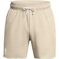 UNDER ARMOUR Herren Short UA Rival French Terry camel | XL von Under Armour