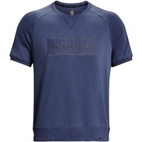 UNDER ARMOUR Herren T-Shirt Project Rock Terry Gym blau | L von Under Armour