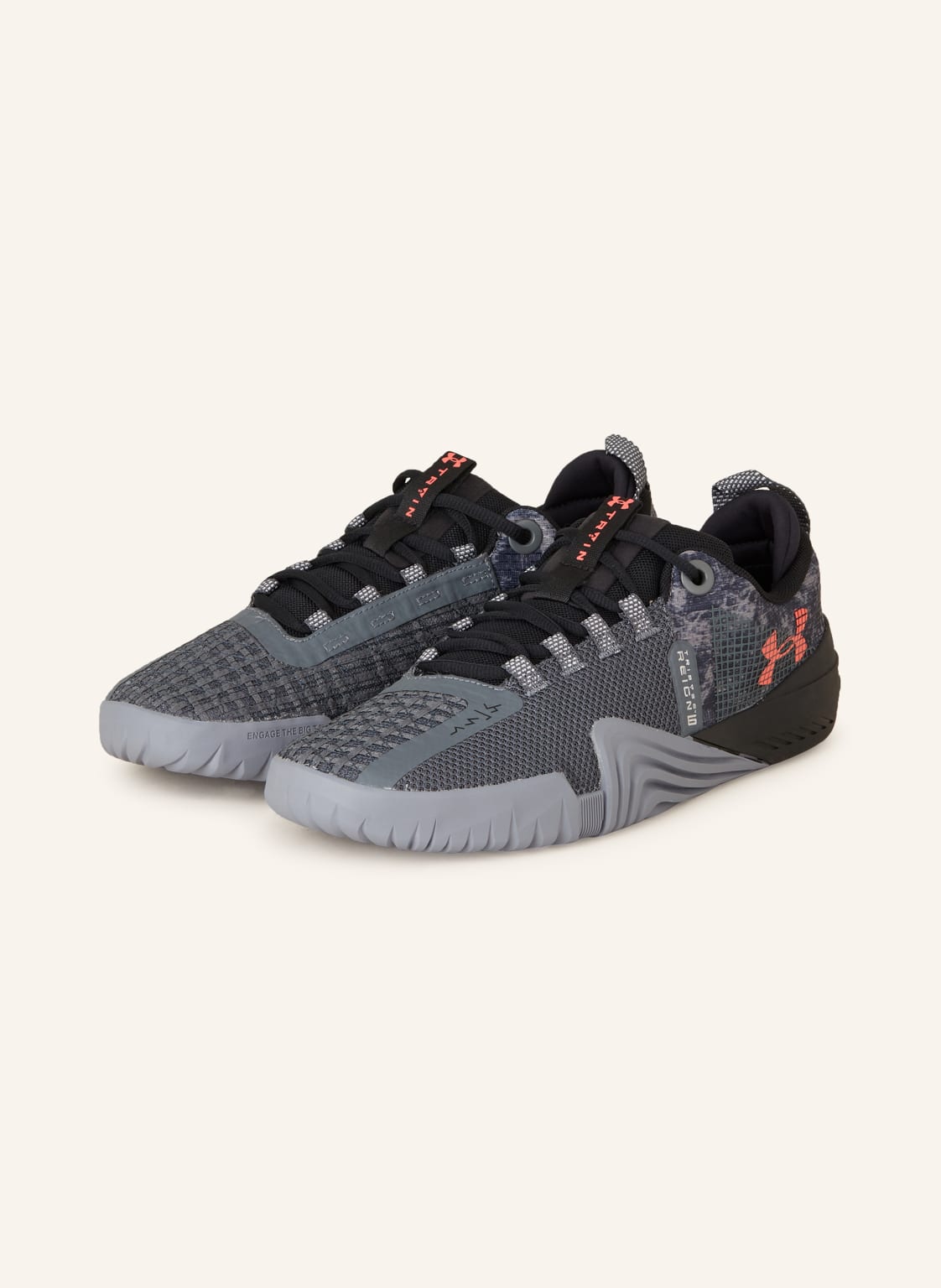 Under Armour Fitnessschuhe Ua Tribase Reign 6 q1 grau von Under Armour