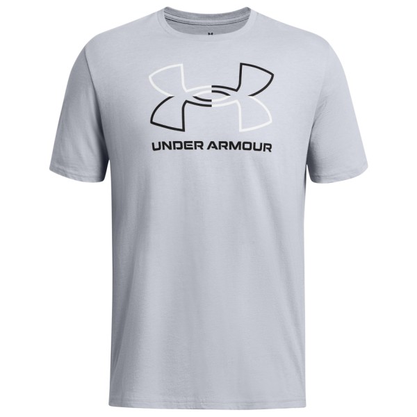 Under Armour - GL Foundation Update S/S - T-Shirt Gr L - Regular grau von Under Armour