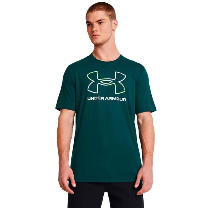 Under Armour GL Foundation Update SS T-Shirt dunkelgrün von Under Armour