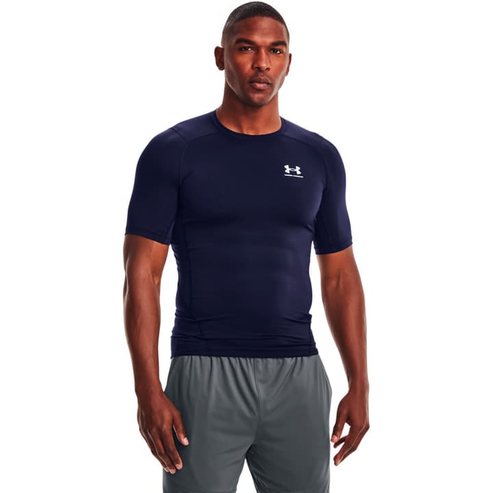 Under Armour HG Armour Comp SS T-Shirt dunkelblau von Under Armour