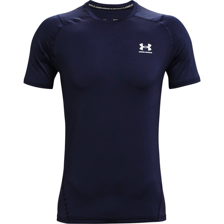 Under Armour HG Armour Fitted SS T-Shirt marine von Under Armour