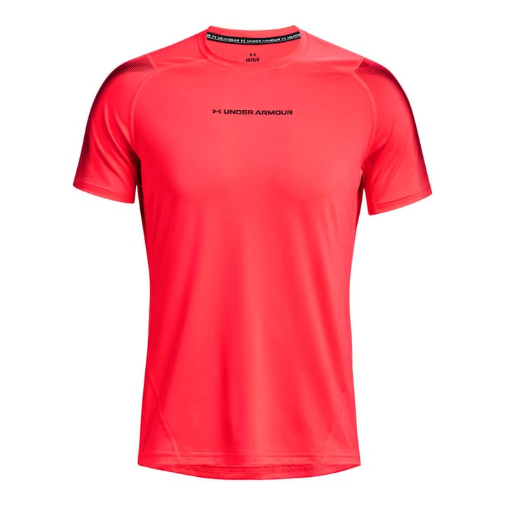 Under Armour HG Armour Nov Fitted SS T-Shirt hellrot von Under Armour