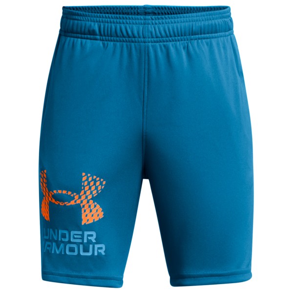 Under Armour - Kid's Tech Logo Shorts - Shorts Gr M blau von Under Armour