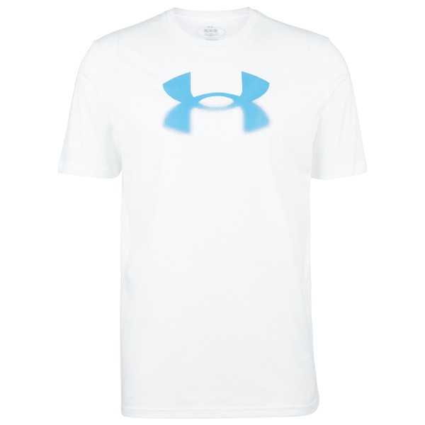 Under Armour - Reflective Big Logo S/S - Laufshirt Gr XXL weiß von Under Armour