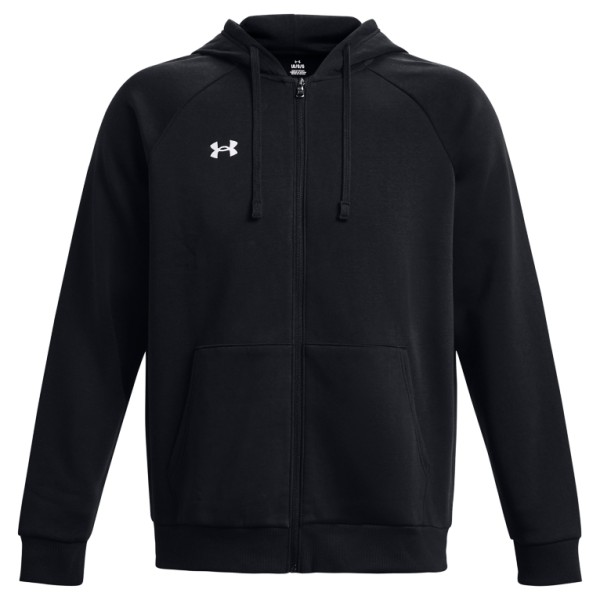 Under Armour - Rival Fleece Full Zip Hoodie - Hoodie Gr XXL - Regular schwarz von Under Armour