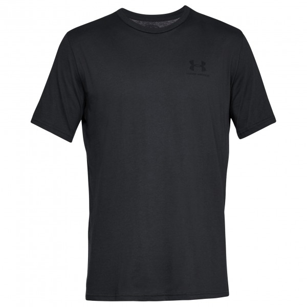 Under Armour - Sportstyle Left Chest S/S - Funktionsshirt Gr S - Regular schwarz von Under Armour