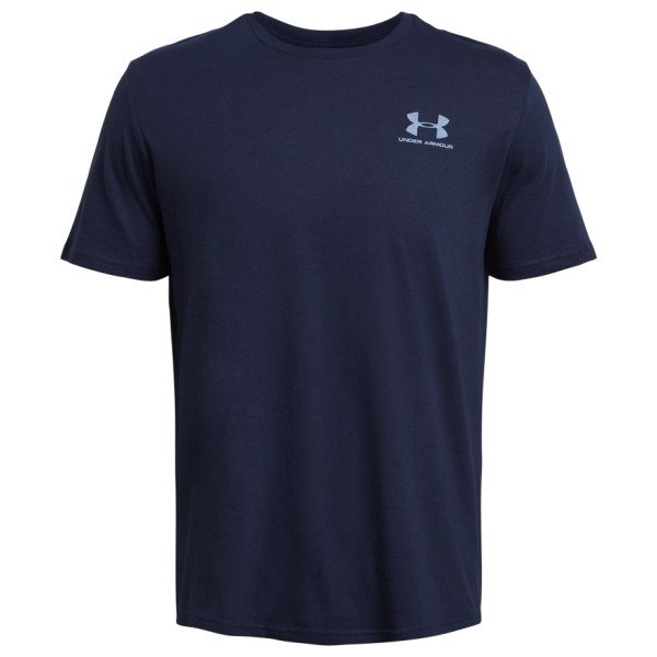 Under Armour - Sportstyle Left Chest S/S - Funktionsshirt Gr XS - Regular blau von Under Armour