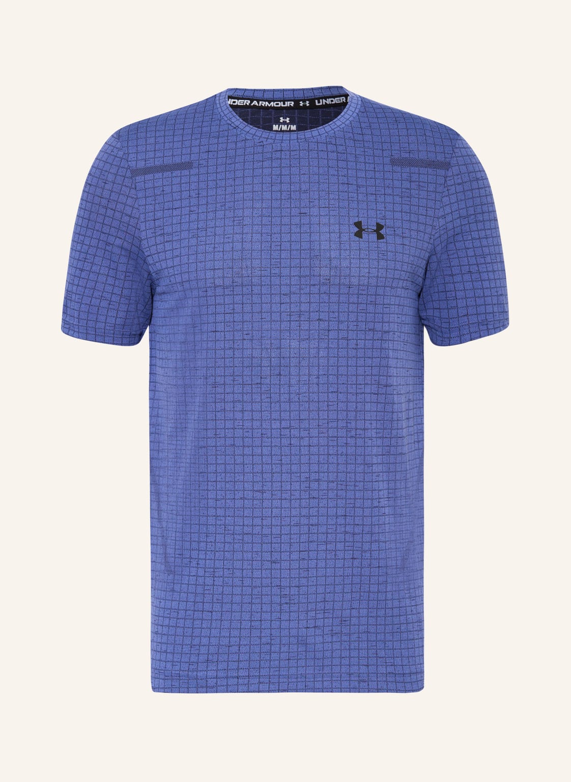 Under Armour T-Shirt Ua Seamless Grid lila von Under Armour