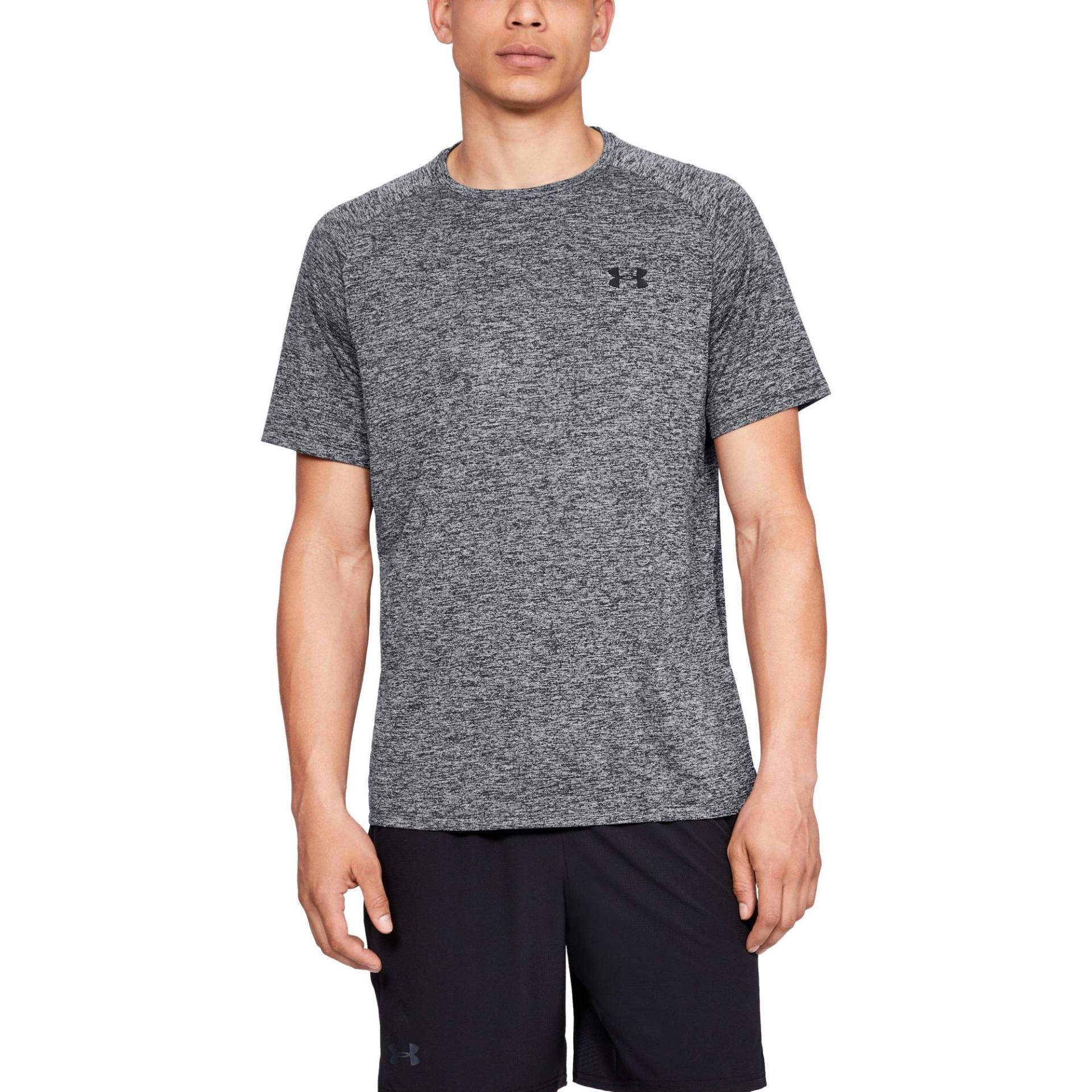 T-shirt Herren Grau Melange L von UNDER ARMOUR