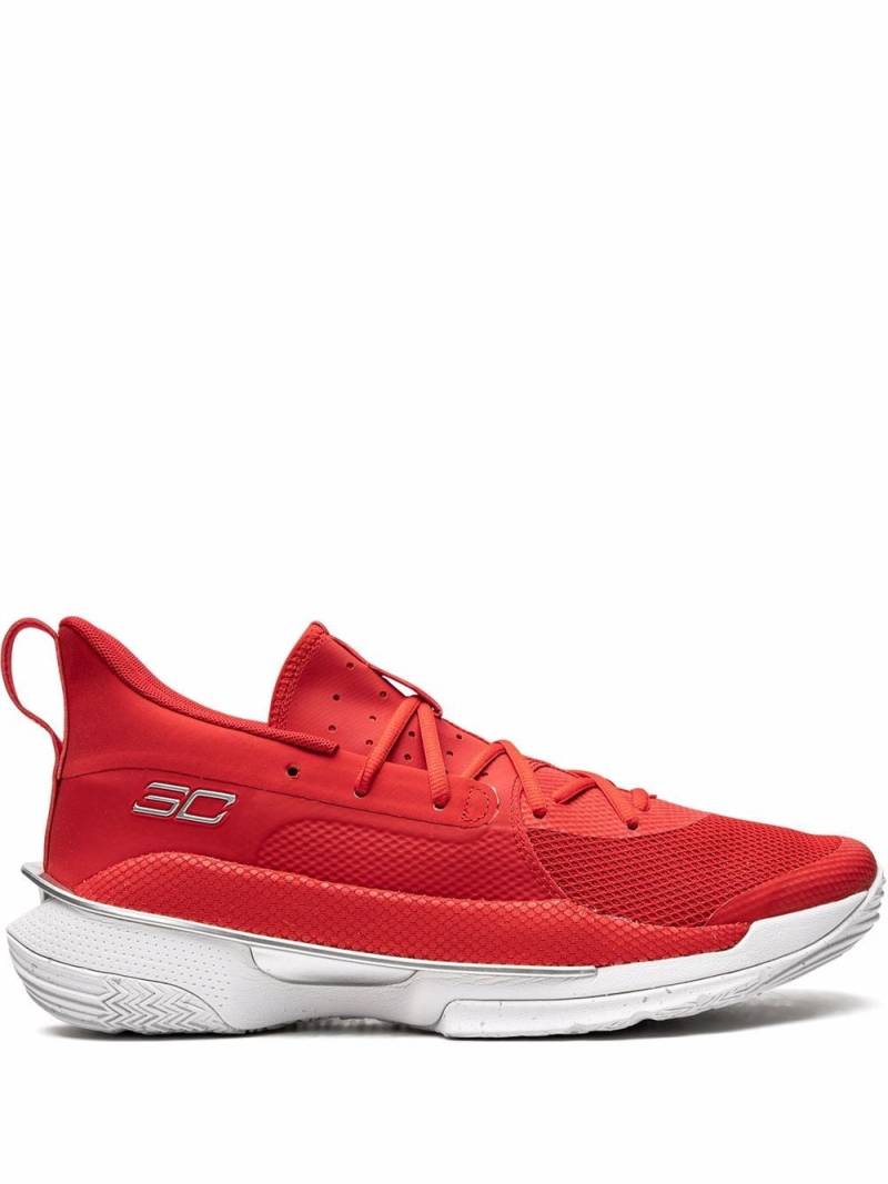 Under Armour Curry 7 low-top sneakers - Red von Under Armour